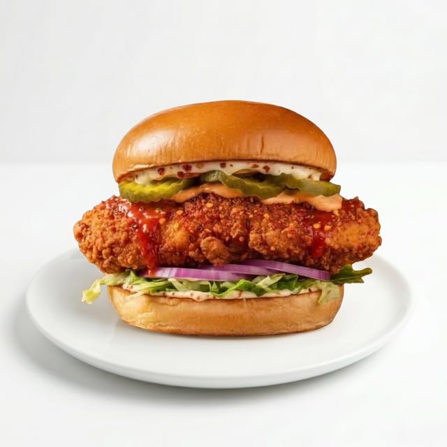 Spicy Chicken Sandwich.