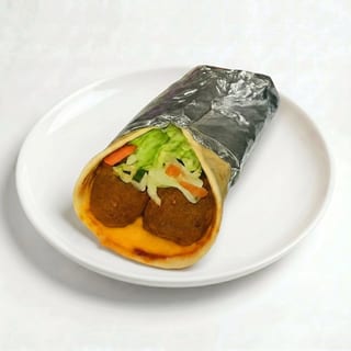 Crispy Falafel Pita Sandwich