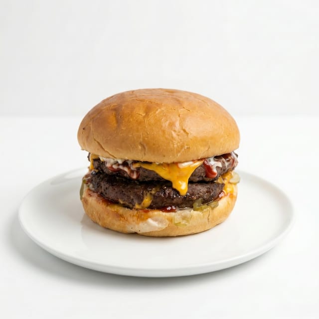 Double Cheese Burger.